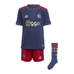 adidas Ajax Amsterdam Minikit Away 2022/2023 Blau