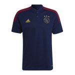 adidas Ajax Amsterdam Poloshirt Blau