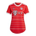 adidas FC Bayern München Trikot Home 2022/2023 Damen Rot