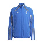 adidas Juventus Turin Woven Jacke Blau