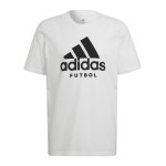 adidas Logo Graphic T-Shirt Weiss Schwarz