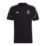 adidas Real Madrid T-Shirt Schwarz