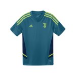 adidas Juventus Turin Trainingsshirt Kids Blau