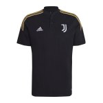 adidas Juventus Turin Poloshirt Blau