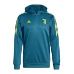 adidas Juventus Turin HalfZip Sweatshirt Blau