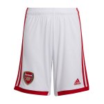 adidas FC Arsenal London Short Home 2022/2023 Kids Weiss
