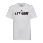 adidas Germany T-Shirt Kids Weiss