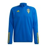 adidas Schweden Tracktop Sweatshirt Blau Gelb