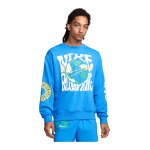 Nike Energy Fleece Crew Sweatshirt Blau F435