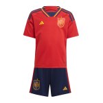 adidas Spanien Minikit Home WM 2022 Rot