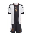 adidas DFB Deutschland TW-Minikit langarm WM 2022 Blau
