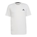 adidas D4M T-Shirt Weiss Schwarz