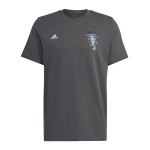 adidas Messi Graphic T-Shirt Grau