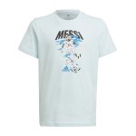 adidas Graphic Messi T-Shirt Kids Blau