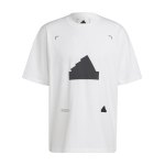 adidas New OSIZE T-Shirt Weiss