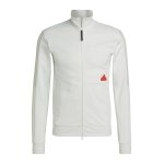 adidas New Fitted Tracktop Sweatshirt Weiss
