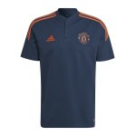 adidas Manchester United Poloshirt Blau