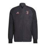 adidas Juventus Turin Travel Jacke Schwarz