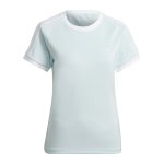 adidas 3S Slim T-Shirt Damen Blau