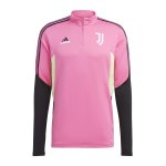 adidas Juventus Turin HalfZip Sweatshirt Pink