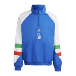 adidas Italien Icon Tracktop Jacke Blau
