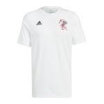 adidas Pogba Icon Graphic T-Shirt Weiss