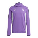 adidas Real Madrid Pro Trainingssweatshirt Lila