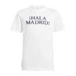 adidas Real Madrid T-Shirt Kids Weiss