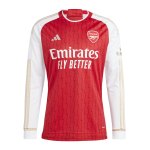 adidas FC Arsenal London langarm Trikot Home 2023/2024 Rot Weis