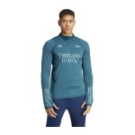 adidas FC Arsenal London HalfZip Sweatshirt Grün