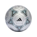 adidas Messi Club Trainingsball Silber Schwarz