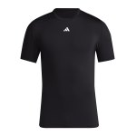 adidas Tech-Fit T-Shirt Schwarz