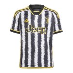 adidas Juventus Turin Trikot Home 2023/2024 Kids Schwarz