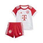 adidas FC Bayern München Minikit Home 2023/2024 Weiss Rot
