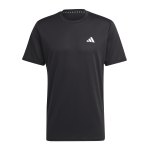 adidas Performance Base T-Shirt Schwarz Weiss