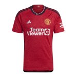 adidas Manchester United Trikot Home 2023/2024 Rot