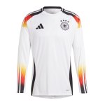 adidas DFB Deutschland Trikot langarm Home EM 2024 Weiss