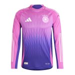 adidas DFB Deutschland Auth. Trikot Langarm Away EM 2024 Pink