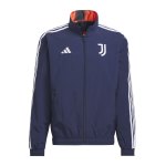 adidas Juventus Turin Anthem Jacke Blau