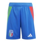 adidas Italien Short Away EM 2024 Kids Blau