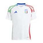adidas Italien Trikot Away EM 2024 Kids Weiss