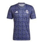 adidas Real Madrid Prematch Shirt 2023/2024 Blau