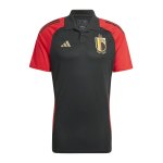 adidas Belgien Poloshirt EM 2024 Schwarz