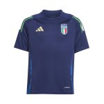 adidas Italien Trainingsshirt EM 2024 Kids Blau