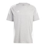 adidas Tiro 24 T-Shirt Weiss Schwarz