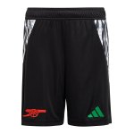 adidas FC Arsenal London Short Away 2024/2025 Kids Schwarz