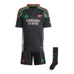 adidas FC Arsenal London Minikit 2024/2025 Away Kids Schwarz