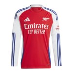 adidas FC Arsenal London Langarm Trikot Home 2024/2025 Rot
