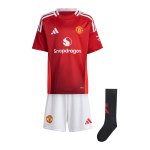 adidas Manchester United Minikit Home 2024/2025 Kids Rot