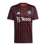 adidas Manchester United Prematch Shirt 2024/2025 Schwarz